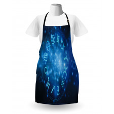 Horoscope Wheel Signs Apron