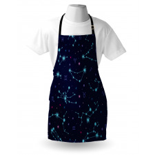 Horoscope Sign Dots Apron