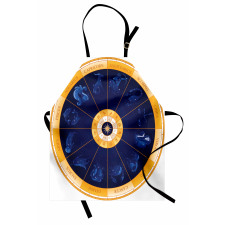 Astroloji Mutfak Önlüğü Sarı Mavi Horoskop