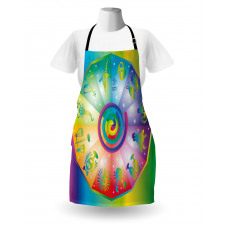 Hippie Style Zodiac Apron