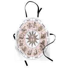 Circle of Zodiac Sign Apron