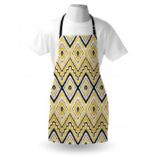 Chevron Waves Tribal Apron