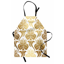 Ombre Abstract Floral Apron