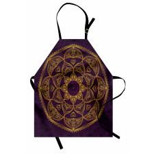 Lace Like Circular Apron