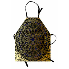 Lotus Inspired Design Apron