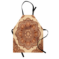 Mehndi Paisley Floral Apron