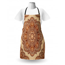 Mehndi Paisley Floral Apron