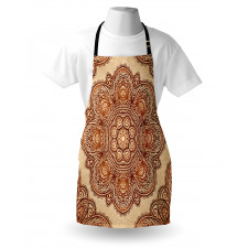 Mehndi Paisley Floral Apron