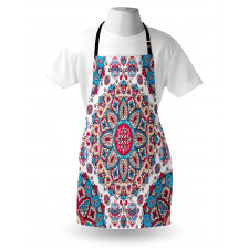 Oriental Style Floral Retro Apron