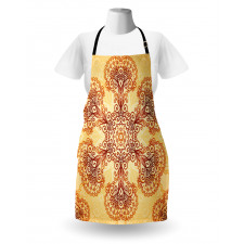 Oriental Vintage Ornaments Apron