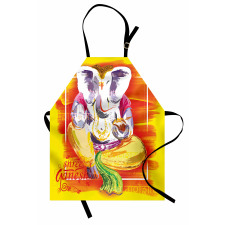 Cultural Ancient Art Design Apron