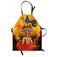 Mighty Arrow and Bow Figure Apron