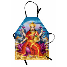 Figure of Wealth Festive Apron