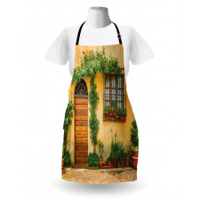 Plants and House Door Apron