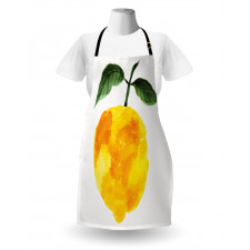 Watercolor Lemon Apron