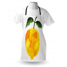 Watercolor Lemon Apron