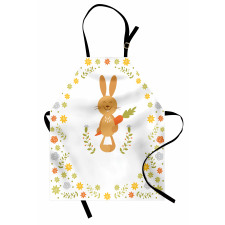 Smiling Rabbit Summer Apron