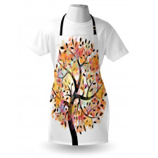 Spring Season Tree Leaves Apron