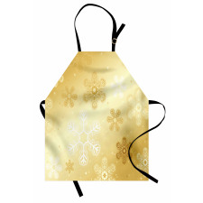 Snowflakes Noel Yule Apron