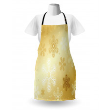 Snowflakes Noel Yule Apron