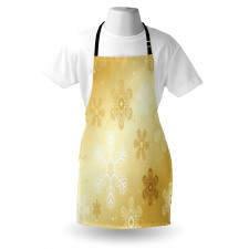 Snowflakes Noel Yule Apron