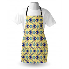 Moroccan Motif Folk Apron