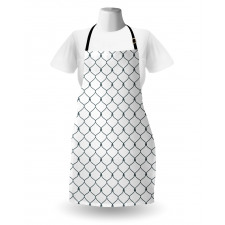 Curvy Wavy Shapes Apron