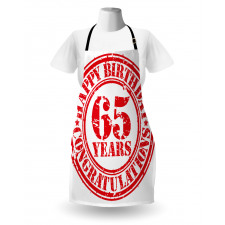 65 Years Apron