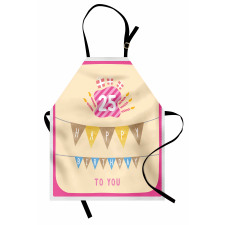 Flags Pink Frame Apron