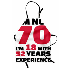 52 Years Experience Apron