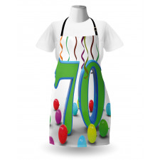 Balloons and Curls Apron