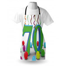 Balloons and Curls Apron