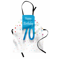 Dots Happy Birthday Apron