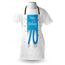 Dots Happy Birthday Apron