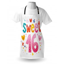 Hearts Flowers Apron