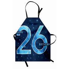 Digital Fractal Wish Apron