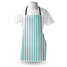 Retro Dots and Stripes Apron