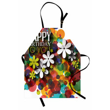 Daisies Dots Best Wish Apron