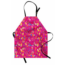 Children Party Cake Happy Apron