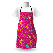 Children Party Cake Happy Apron