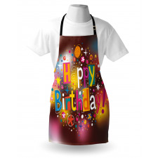 Birthday Message Fun Apron