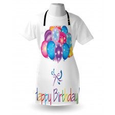 Balloon Bouquet Hearts Apron