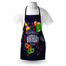 Balloons Ribbons Masks Apron