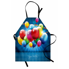 Vibrant Colored Balloons Apron