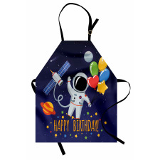 Astronaut Balloon Apron