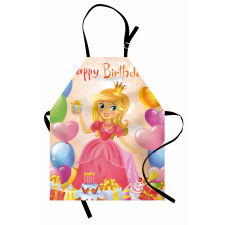 Girl Princess Themed Apron