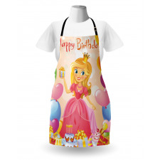 Girl Princess Themed Apron