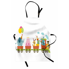 Birthday Cake Animal Apron