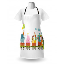 Birthday Cake Animal Apron