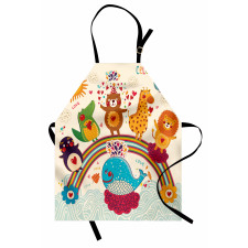 Rainbow Birthday Apron